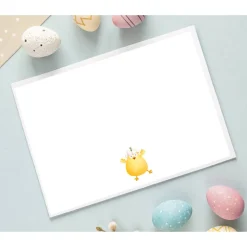 Happy Easter Ostergrußkarte, Hühner Osterkarte, Osterkarte mit Umschlag, Ostergrußkarte mit Hühnern, Grußkarte zu Ostern