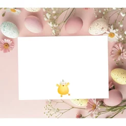 Happy Easter Ostergrußkarte, Hühner Osterkarte, Osterkarte mit Umschlag, Ostergrußkarte mit Hühnern, Grußkarte zu Ostern