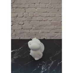 Hase Blümchen aus Gips – Frühlingsdeko zum Selbstgestalten