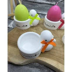 Hase Eierbecher I Tischdekoration I Handmade I Kerzenhalter I Osterdeko I Eierkerze