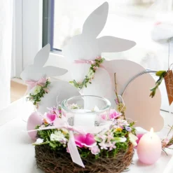 Hase, Osterhase Metallhase