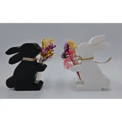 Hase Reagenzglas, Kunstblumen, 3D Druck, Glück Dekoration, Valentinstag Geschenk, Hochzeit Tischdeko,Romantische Vasen,