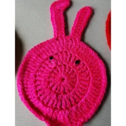 Hasen Untersetzer! Bunny Coasters! Set 5 Stück!
