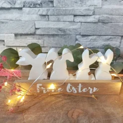 Hasenbande aus Raysin – Handgemachte Osterhasen Deko für dein Zuhause