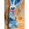 Hasenfigur BABY-BUNNY handgefertigte Künstler-Figur Osterdeko Geschenk zur Geburt Geldgeschenk Osterhase
