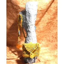 Hasenfigur BABY-BUNNY handgefertigte Künstler-Figur Osterdeko Geschenk zur Geburt Geldgeschenk Osterhase