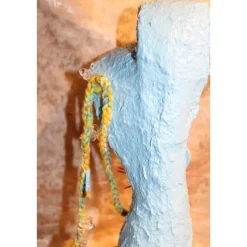 Hasenfigur BABY-BUNNY handgefertigte Künstler-Figur Osterdeko Geschenk zur Geburt Geldgeschenk Osterhase