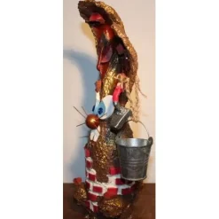 Hasenfigur Osterdeko MAURERHASERL handgefertigte Künstler-Figur Geschenk für Handwerker Geldgeschenk Maurer Osterhase