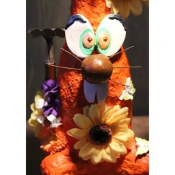 Hasenfigur Osterhase GÄRTNER-HASERL handgefertigte Künstler-Figur Osterdeko Geldgeschenk zu Ostern Osterhase Frühlin