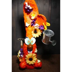 Hasenfigur Osterhase GÄRTNER-HASERL handgefertigte Künstler-Figur Osterdeko Geldgeschenk zu Ostern Osterhase Frühlin