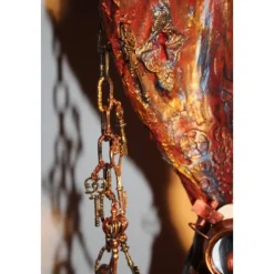 Hasenfigur Steampunk SCHLÜSSELMEISTER handgefertigte Künstler-Figur Osterdeko Geschenk für Steampunk-Fans Geldgesche