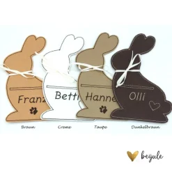 Hasenhülle für Schokolade, Geschenkkarten etc.