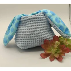 Hasenkörbchen / Geschenkbeutel für Ostern