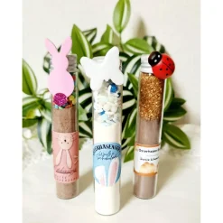 Hasensuppe, Schweizer Trinkschokoladen im Reagenzglas, Mitbringsel, Gastgeschenk, Ostern, Geschenk, Mitgebsel, Give away