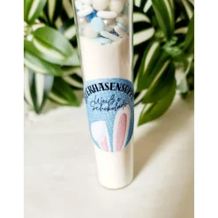 Hasensuppe, Schweizer Trinkschokoladen im Reagenzglas, Mitbringsel, Gastgeschenk, Ostern, Geschenk, Mitgebsel, Give away