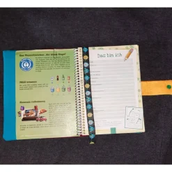 Hausaufgabenheft-Hülle zum Schulanfang, Aufgabenhefthülle für Spiralbindung