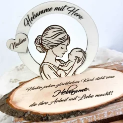 Hebamme Geschenk, Dankeschön Hebamme, Kleinigkeit, Dekoration, Abschiedsgeschenk, Baby, Frau, Kind