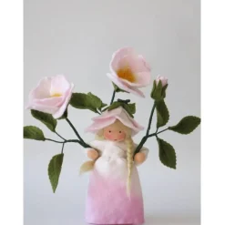 Heckenrose - Blumenkind - Jahreszeitentisch - Waldorf Art- Art.Nr.SO33