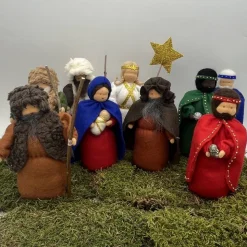 Heilige Drei Könige  - Jahreszeitentisch - Krippenfiguren  - Winter - Weihnachten - Weihnachtsdeko