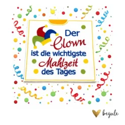 Helau! Hülle für die kleine oder normale quadratische Schokolade