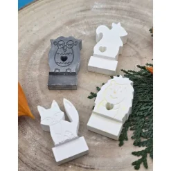 Herbst Steckerchen in Pastell – Handgemachte Deko zum Sammeln & Kombinieren