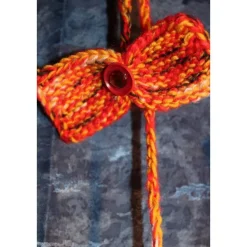 Herbstdeko KUGELWICHTEL SCHLEIFERL 2er Set Handgemachte Wichtel aus Kunststoffkugeln für Deine Herbst- oder Winterdekor