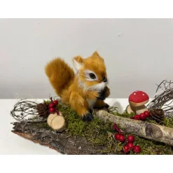 Herbstgesteck Herbstdeko Herbst Eichhörnchen