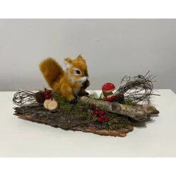 Herbstgesteck Herbstdeko Herbst Eichhörnchen