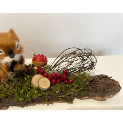 Herbstgesteck Herbstdeko Herbst Eichhörnchen