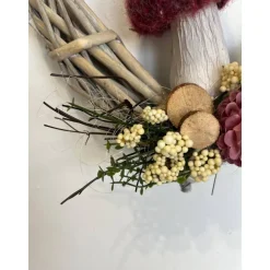 Herbstkranz Herbstdeko Pilz