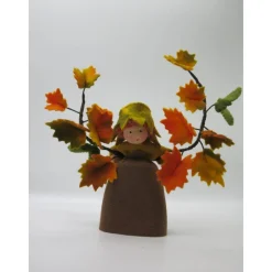 Herbstlicher Ahorn - Blumenkind - Jahreszeitentisch - Waldorf Art - bunter Ahorn -Herbst Dekoration - Art.Nr. HE15