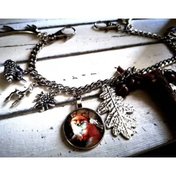 Herren-Charivari , Trachtenschmuck, 1- reihig, Geweih