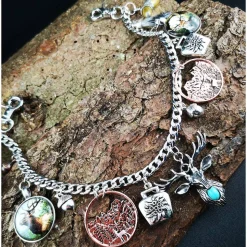 Herren-Charivari , Trachtenschmuck, 1- reihig, Bertl