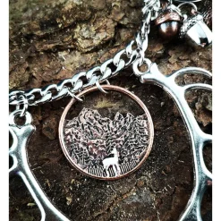 Herren-Charivari , Trachtenschmuck, 1- reihig, Jakob