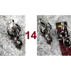 Herren-Charivari aus Edelstahl, Trachtenschmuck, 1- reihig, Peter