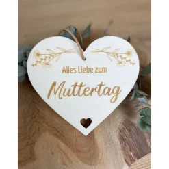 Herz Alles Liebe zum Muttertag / Beste Mama
