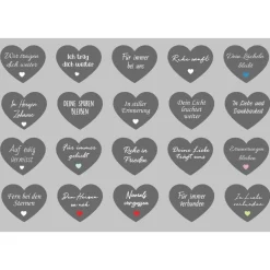 Herz aus Schiefer: Eine besondere Grabdeko und liebevolles Geschenk für Hinterbliebene!