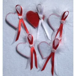 Herz Brosche, Anstecker, Herz, Junggesellinnenabschied, JGA, personalisiert, Wunschbeschriftung, Name