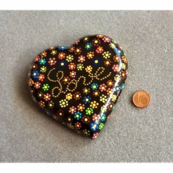 Herz Liebe Love Blumen Streublümchen Acrylfarben handbemalt