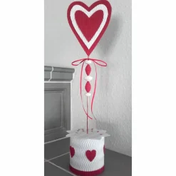 Herz zum Aufstellen für Valentinstag, Muttertag, Hochzeitsgeschenk, Dekoration mit Liebe