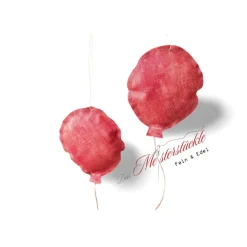 Herzballon Dekoballons rot personalisierbar handgemacht