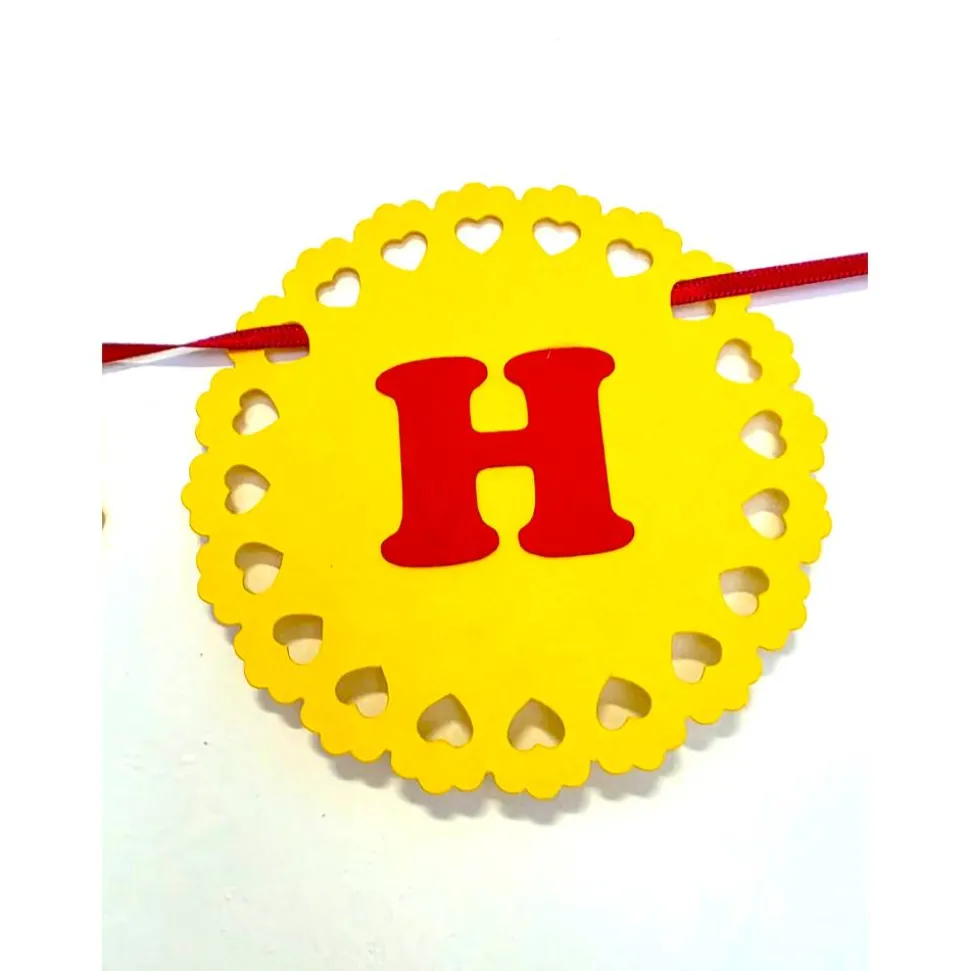 Herzen Valentinstag/ Ich liebe Dich Girlande