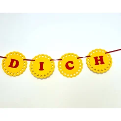 Herzen Valentinstag/ Ich liebe Dich Girlande