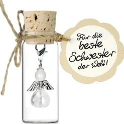 Herzglanz Schutzengel - Liebevoll verpackt im Korkenglas