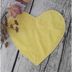 Herz-Tassenuntersetzer für Muttertag ~ Mug Rug ~ Untersetzter ~ Tisch Deckchen ~ Deko