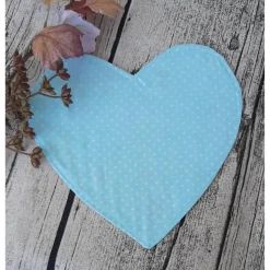 Herz-Tassenuntersetzer für Muttertag ~ Mug Rug ~ Untersetzter ~ Tisch Deckchen ~ Deko