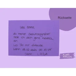 Hexen Einladungskarten Bastelset | Hexe | Hexen Geburtstag | Halloween Hexe | Halloween Einladungskarten