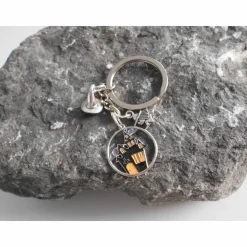 Hexenhaus, kleine Hexe, Hexenhut, Schlüsselanhänger, Halloween , Party, Gastgeschenke