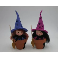 Hexentöpfchen - Halloween - Blumenkind - Jahreszeitentisch - Waldorf Art - Art.Nr. HE41