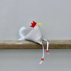 Hühner, Osterdeko, 2 St. Stoffhühner